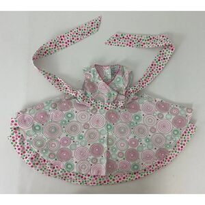 Polly & Freinds Dress Pink Green Spring Summer - Size 24 Months
